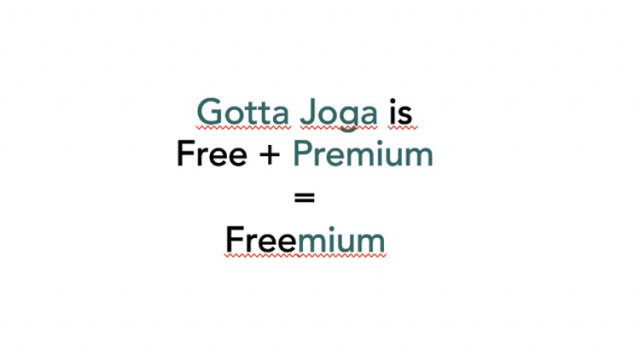 gotta joga yoga app apple iphone freemium